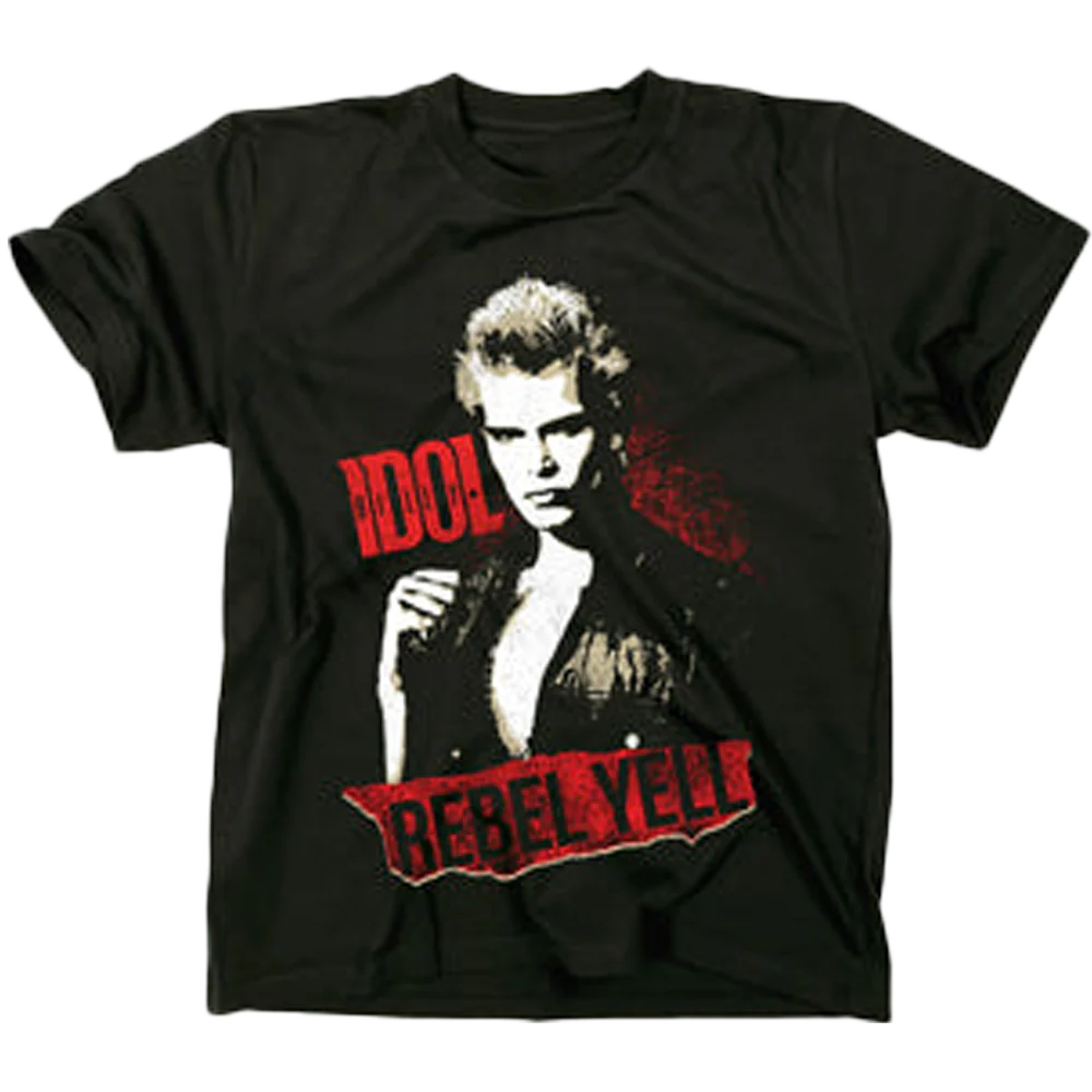 Billy Idol Vintage Rebel Yell T-shirt Unisex Rockinstone Size:xl