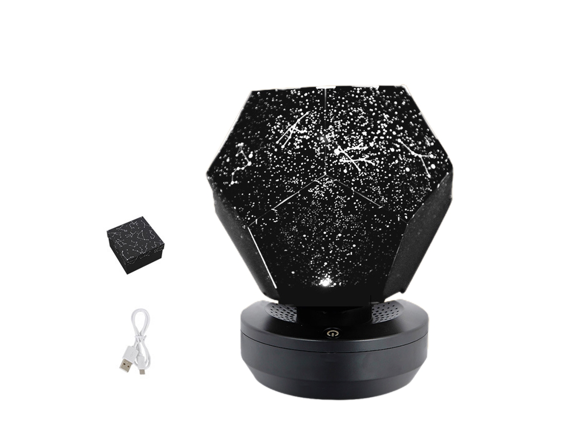 Projetor de Estrelas, Projetor Planetário Doméstico, Luz Noturna 3d de Galáxias para Quarto Infantil BRILVIBERA