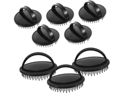 Conjunto De 8 Escovas Massagem Capilar Homoyoyo Para Adultos, Conjunto De Escovas Esfoliantes Para Shampoo Uso No