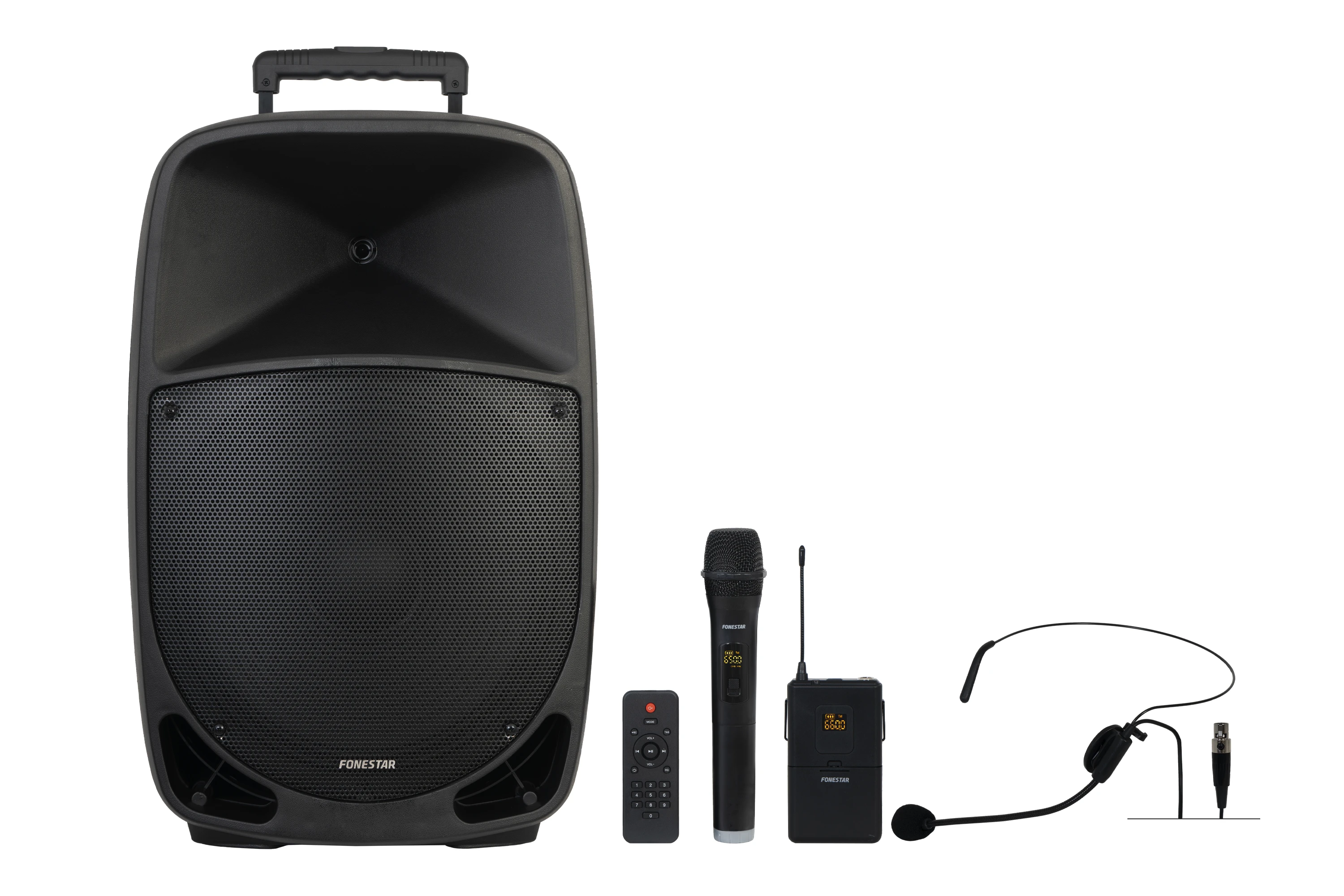 Altifalante Bluetooth Portátil FONESTAR MALIBU-315 (Preto - Bluetooth - 250 W)
