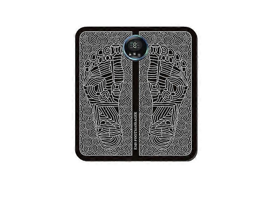 Massageador De Pés Elétrico Ems, Almofada De Massagem Para Os Pés, Estimulador Muscular Dos Pés, Tapete Massageador
