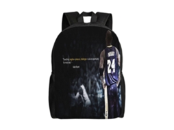 Mochila Kobe Bryant Y117 Para Escola E Trabalho, Leve E À Prova Dágua, Mochila Estilosa Para Estudantes E Adultos B117 Olysi Shop