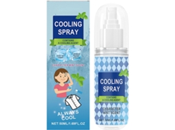 Spray Corporal Refrescante, Névoa Líquida Gelada, Hidratante E Refrescante.