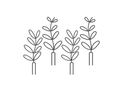 Suportes para Plantas de Interior, Jardim, Folha | AQUAFORGE