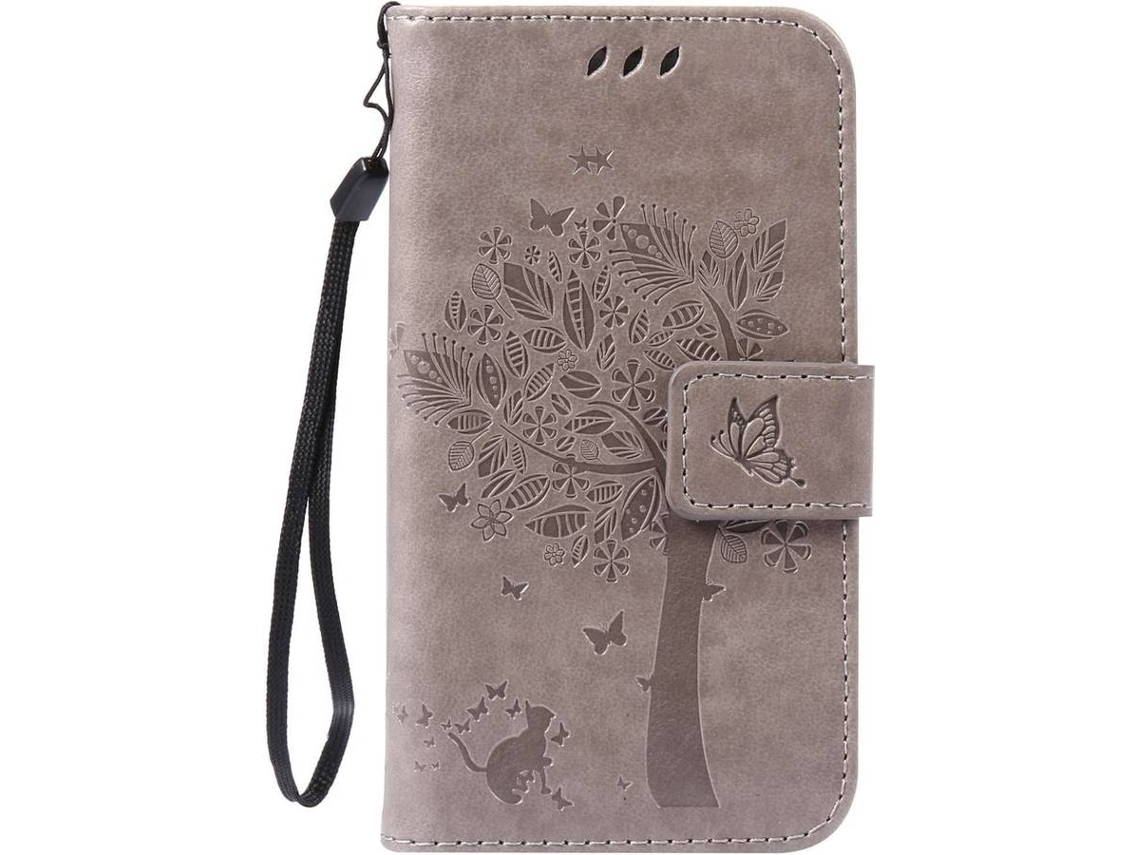 Capa Samsung Galaxy S5 Mini HONGWE. Cinzento