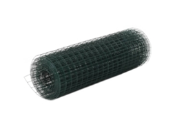 Vidaxl Cerca Arame Galinheiro 25x0,5 M Aço C/ Revestimento Pvc Verde