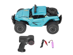 Ats coche de Carreras Off Road Rc de Alta Velocidad Con Carga Usb, Resistente a Choques, 2.4g, Luces Led, K20‑2 Azul Brillante para Niños Y Niñas