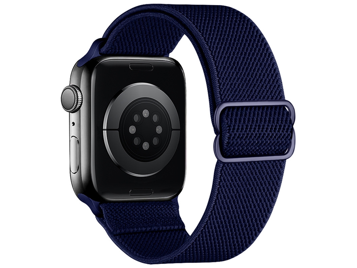 Bracelete Para Apple Watch 42/44/45/46/49mm Azul Escuro Cuich