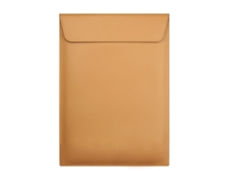 2026zentro-capa Envelope De Couro Pu Para Laptop 13 Polegadas Estilo Vertical Multifuncional Marrom Para Os X