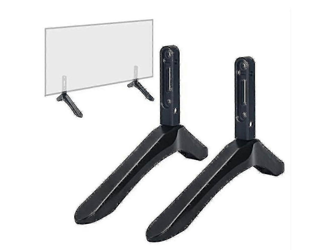 Lurelia Base Metálica Universal De Mesa Para Tv Base De Mesa Para Tv Compatível Com Tv De 32 A 65 Polegadas