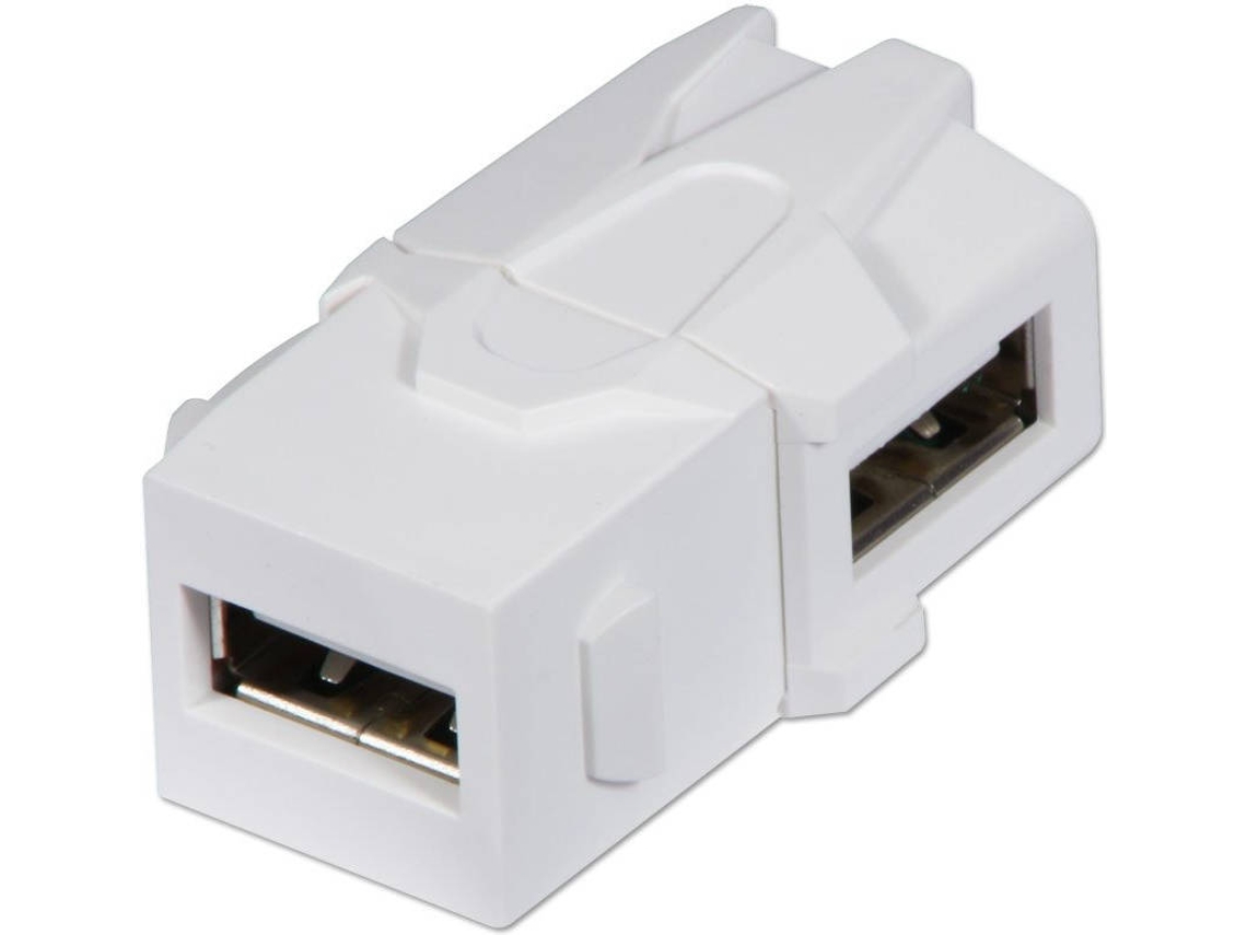 Cabo de Dados LINDY (USB A - Branco)