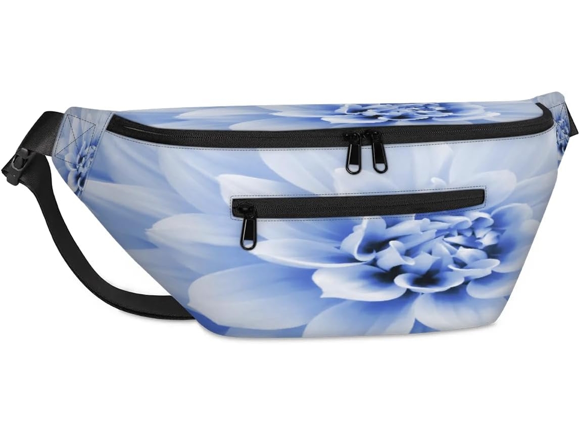 Bolsa de Ombro Tropicallife com Estampa Floral Dália 38 X 25 9 19 Cm Flo Impermeável Design Pa