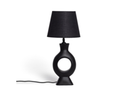 Candeeiro De Mesa Resina Dimahis Preto