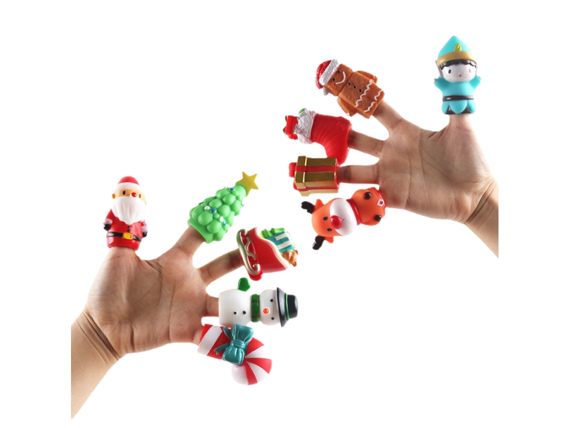 Brinquedos De Marionetes Para Aliviar Estresse E Decoração De Calendário