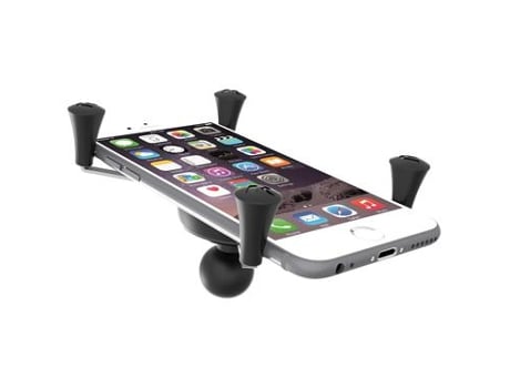 Ram Mounts Ram-Hol-Un10Bu Suporte Suporte Passivo Telemóveis/Smartphone Preto Aço Inoxidável
