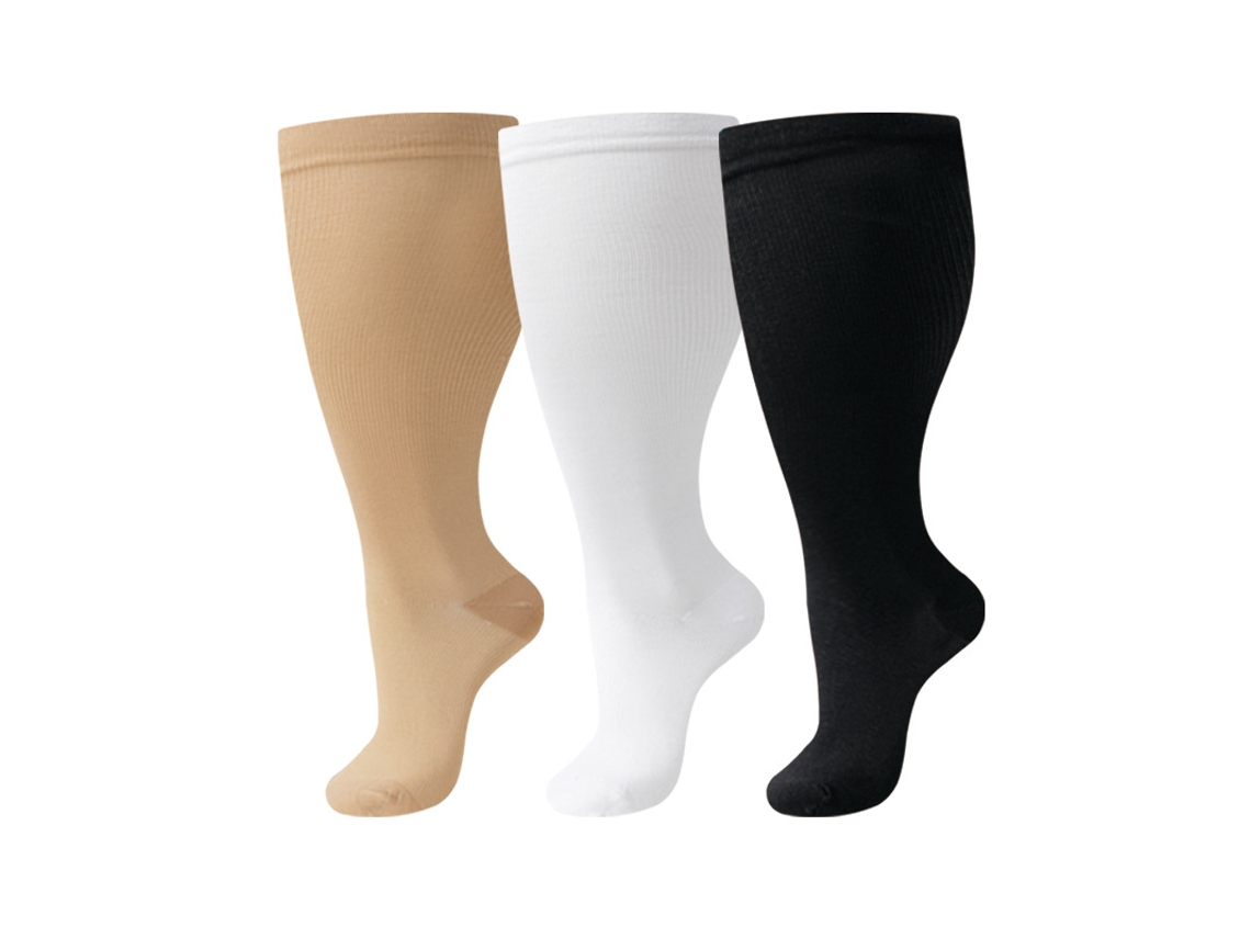 Meias De Compressão Pack 3 Pares 2xl