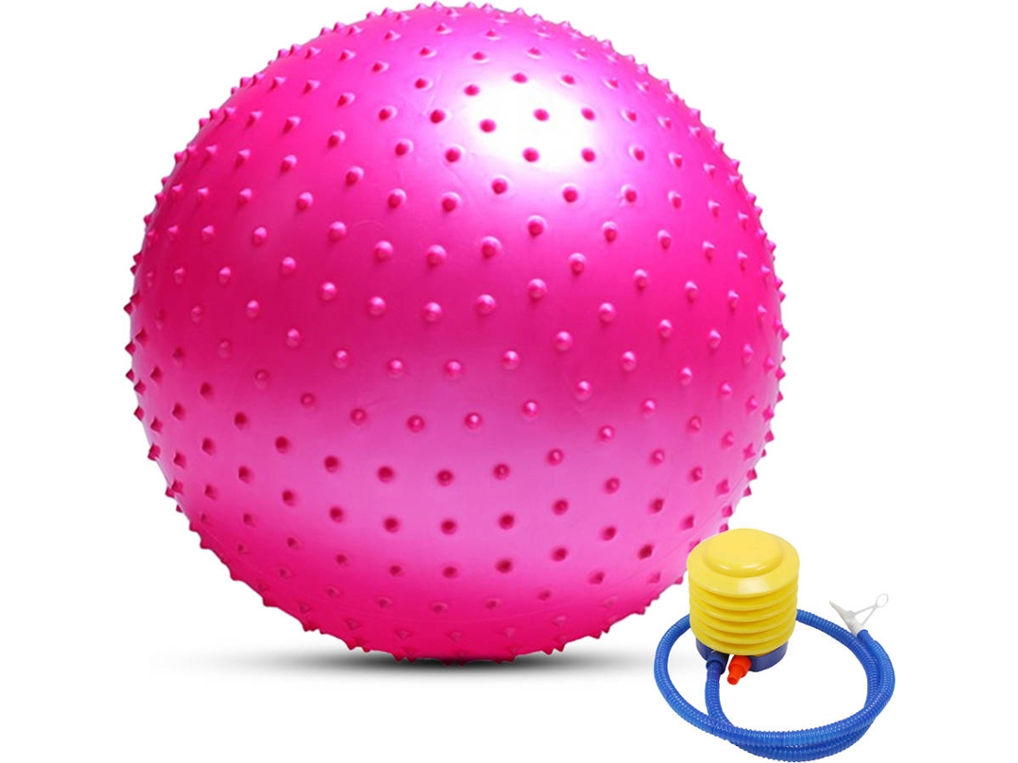 Bola de Yoga ANSELF Air Pump Vermelho (55cm)