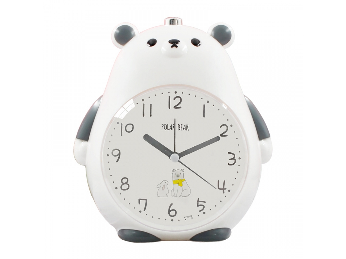 Luminária Noturna Led, Formato De Urso, Cor Cinza, Para Quarto, Cabeceira, Sala De Estar E Ambiente Acolhedor