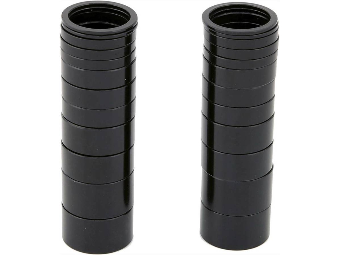 Espaçadores CONTEC "1"" 1/8" (Preto-TU)