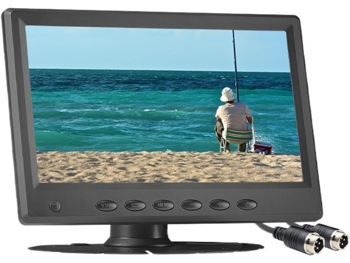 Monitor Hd De 7 Polegadas, 1800 Cds Com Tela De Alto Brilho, Compatível Com