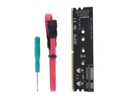 Adaptador DDR para SSD M.2 (Conversão DDR2, Conexão SATA para M.2 Ngff B Key)