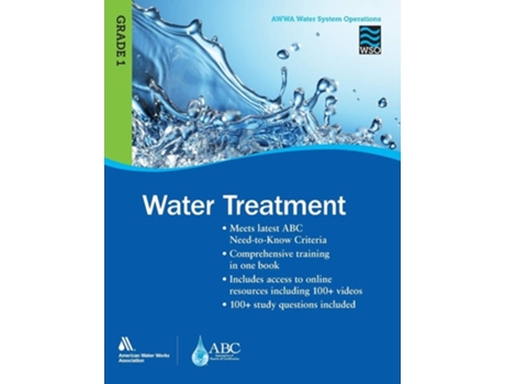 Livro Wso Water Treatment, Grade 1 De Awwa (inglês)