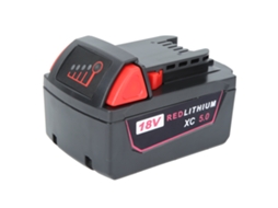 Laxiscreed Bateria De Lítio 18v Compatível Com Ferramentas Milwaukee