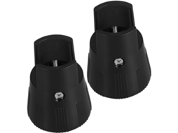 Conjunto De 2 Bases Elevatórias Antiderrapantes Para Móveis, Camas, Mesas E Cadeiras, Com Protetores De Piso