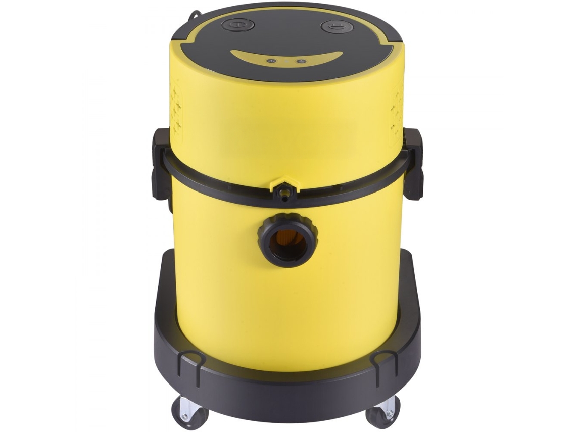 Aspirador 4 Em 1 20l Com Filtro Hepa, Sucção De 17kpa, Controlo Remoto E Acessórios Tekmaquinas