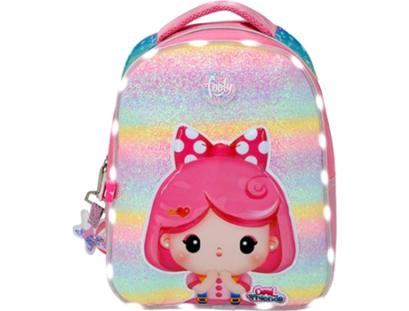 Mochila FOOTY Pré Escolar com Boneca 3D