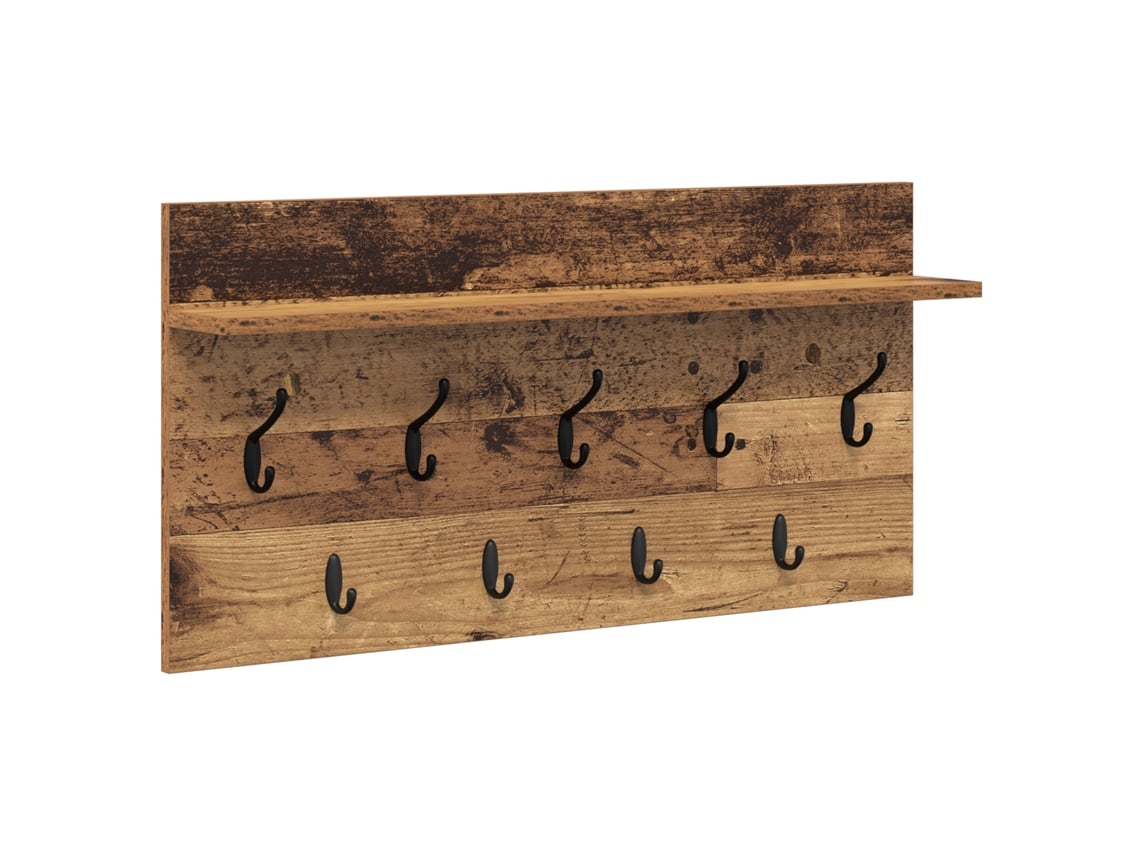 Prateleiras E Bordas Vidaxl Castanho Derivados De Madeira (80x40x12 Cm)