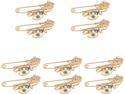 Broche Colorido Contra O Mau-olhado, Alfinete De Lapela, Broches De Aniversário, Broche Contra O Mau-olhado, Broche Para