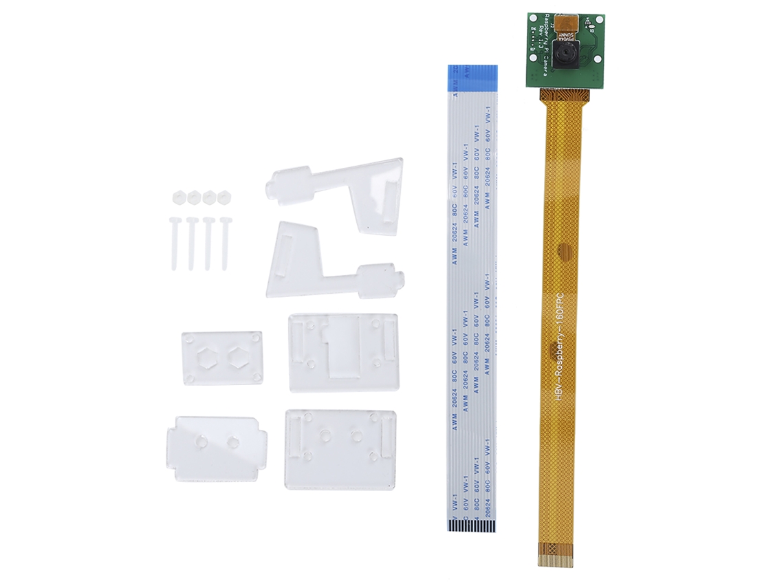 Kit De Câmera Raspberry Pi 3 Com Suporte De Montagem E Cabo De 15cm Para Zero 1.3/zero W
