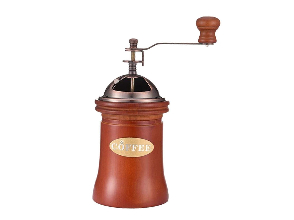 Cafeteira Manual Com Moedor De Grãos Tipo Manivela