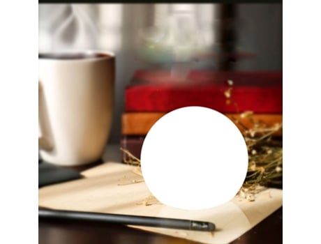 Controle remoto LED Ball Night Night Light Indoor Decor Lvic de mesa de mesa ao ar livre   Illumined Globe Bar SLD