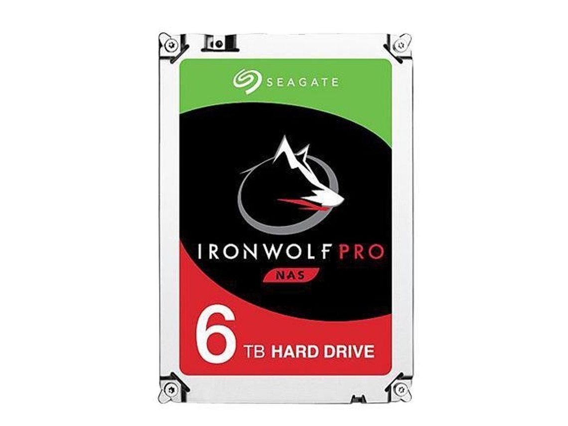 Unidade de disco rígido Ironwolf Pro St6000Ne000 3,5 6 Tb Serial Ata Iii SEAGATE