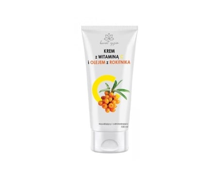 Creme de renovação da pele Kwiat ?ycia com vitamina C e espinheiro-marítimo, 100 ml