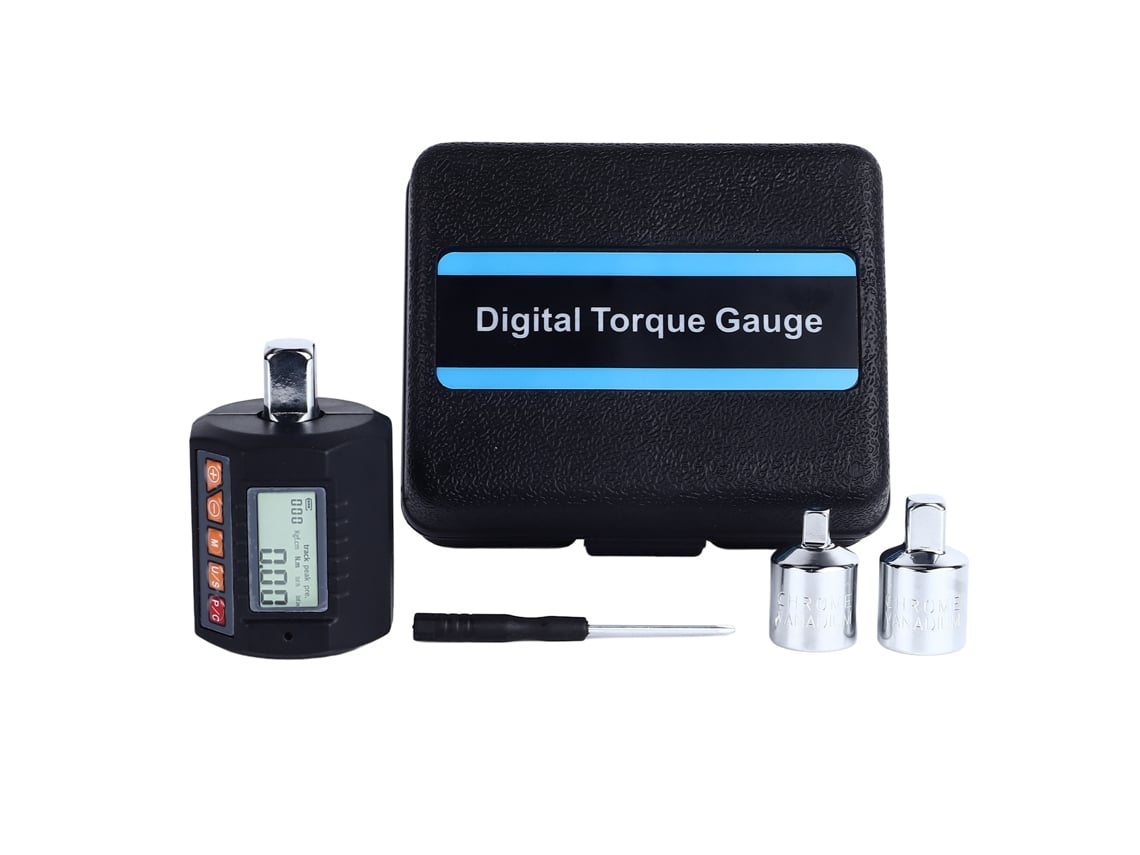 Adaptador de Chave Torção Digital 30n.m LCD 1/4 e 3/8 polegadas S/MARCA