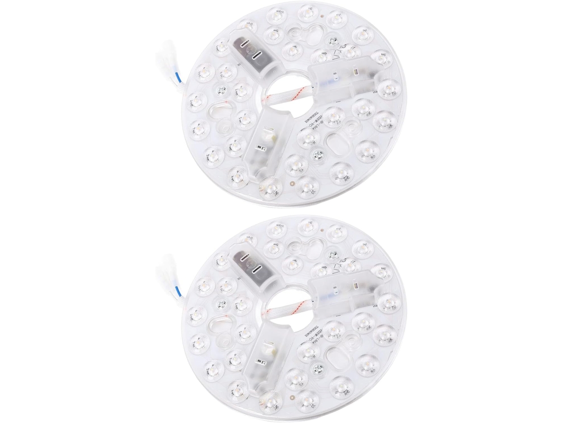 Ventilador De Teto 5,3 Polegadas, Placa Luz Led 15w, 3cct, Kit