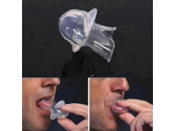 Protetor de Língua Antironco em Silicone para Parar o Ronco e Auxiliar no Sono. TAISHENGDA
