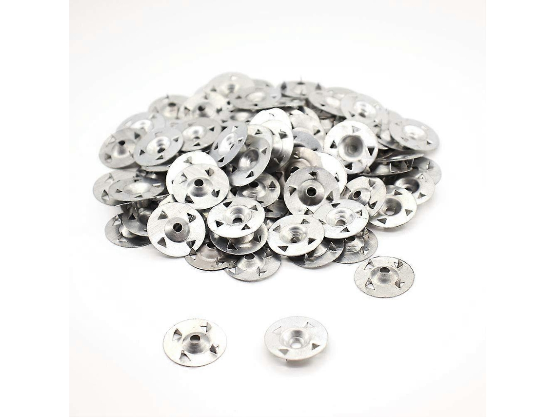 100 Arandelas de 4 Garras para Pladur | S/MARCA