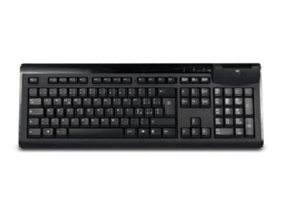 Teclado italiano HAMLET Xkkitascr Usb Qwerty preto