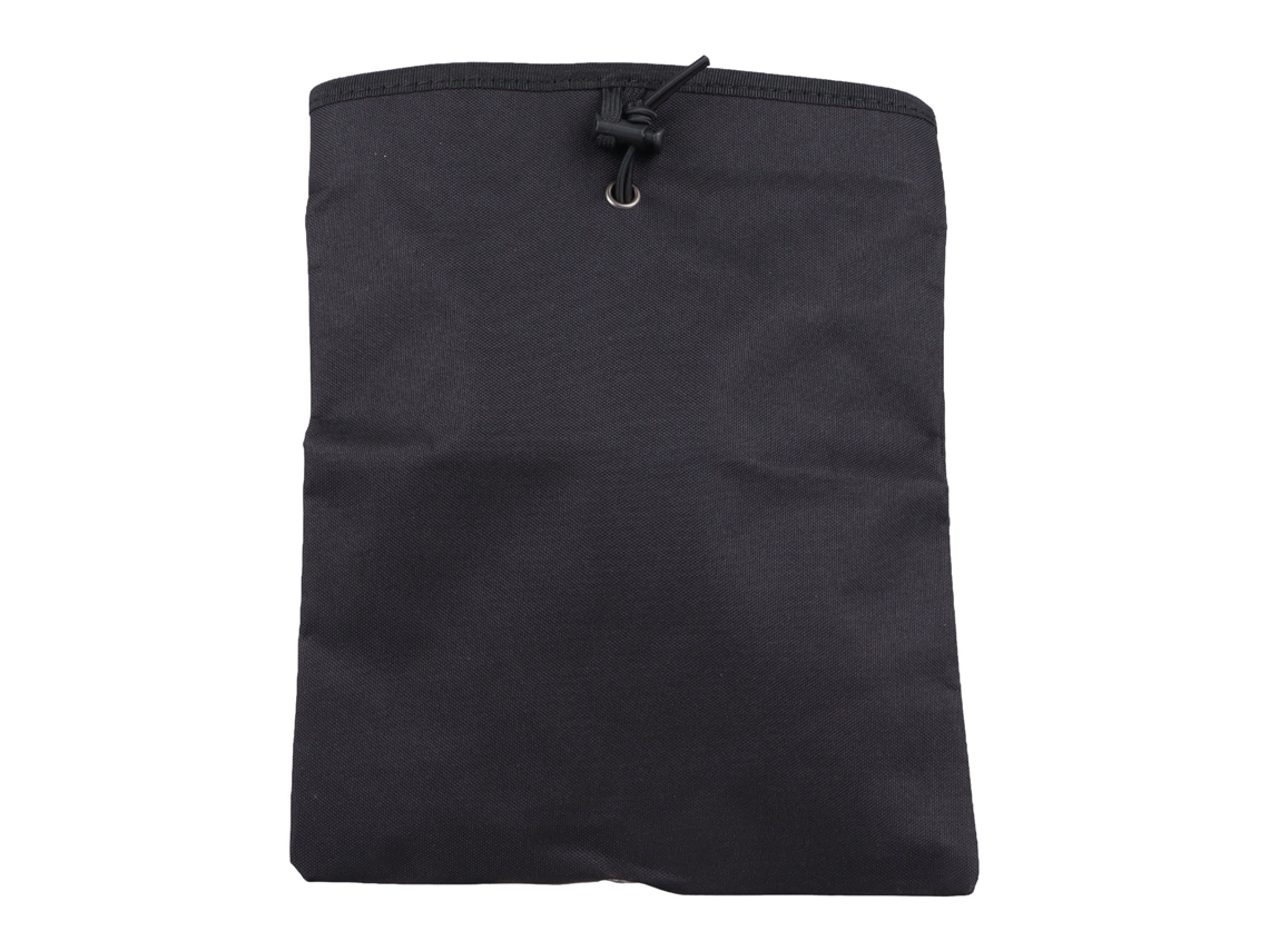 Bolsa de Reciclagem Grande com Molle de Nylon Preto S/MARCA