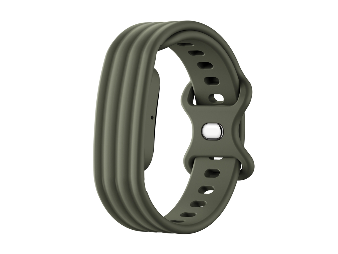 Pulseira para Google Fitbit Air, Silicone Macio (verde oliva) czhhmart