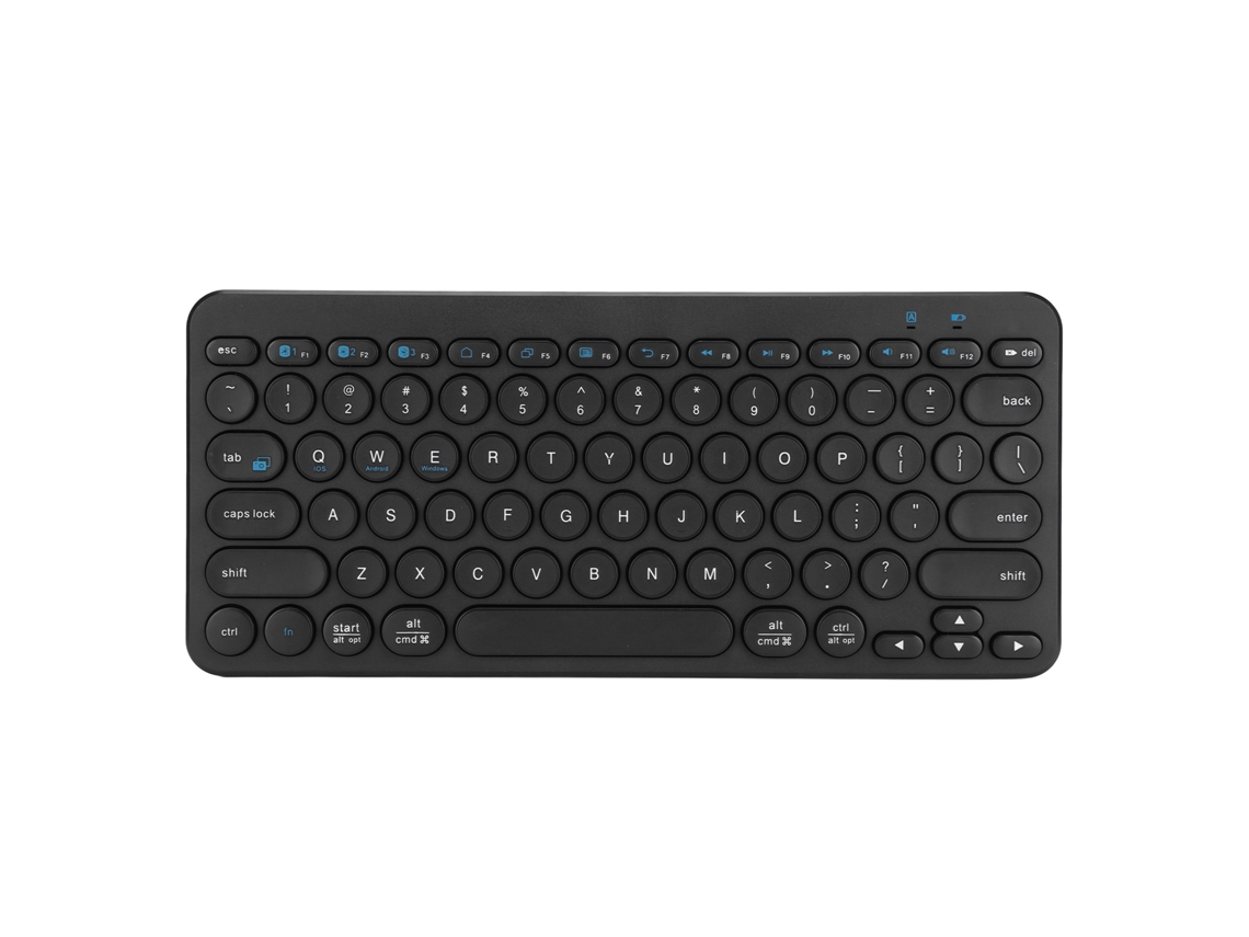 Teclado Sem Fio LAXISCREED Design Retrô Bluetooth
