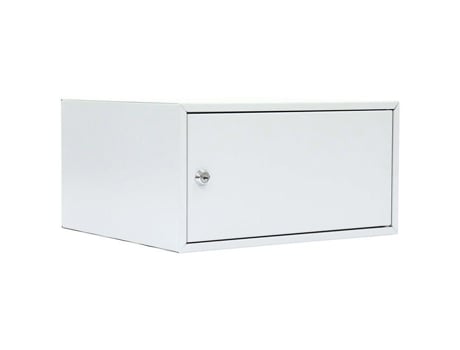 Kit de segurança para armários Rottner T06373 Home Case com 4 fechaduras de cilindro, cinza claro