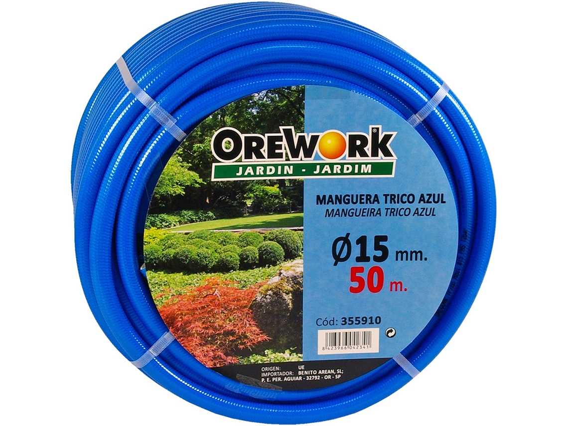 Kit manguera Trico azul - 15 mm - 25 m