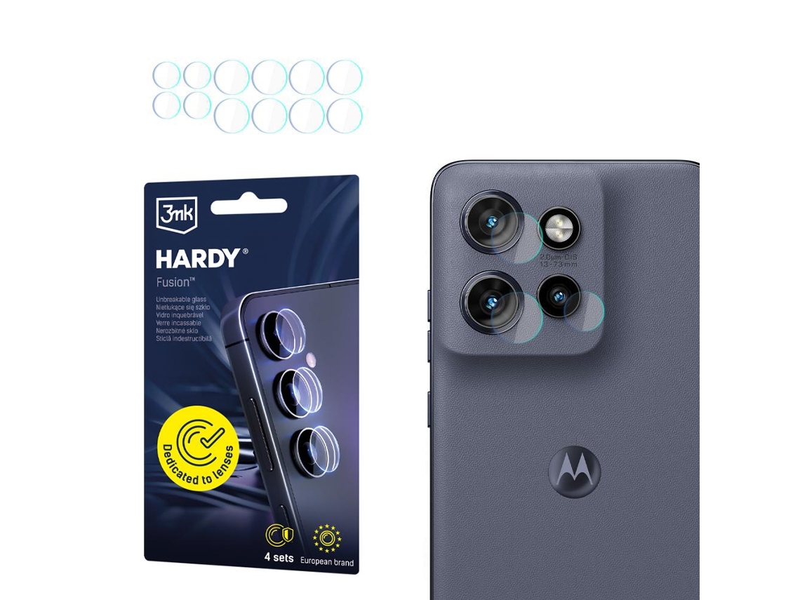 Película De Ecrã Motorola Edge 50 5g 3mk Hardy Fusion Lens Protection