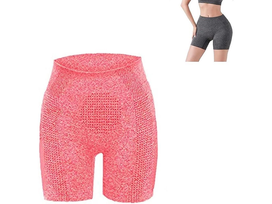 2026-pantalones Cortos Moldeadores Ion 2023, Control Abdominal, Levanta Glúteos, Confort Y Transpirable Para Mujer Xl Para 65-90kg Rosa