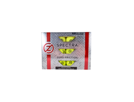 Pack de 12 Bolas para Golf ZERO FRICTION Multicor (Tu)